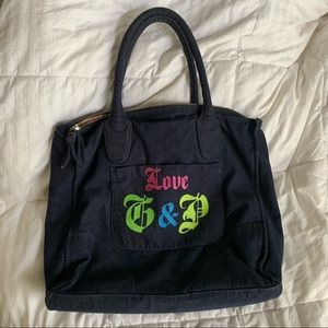 Juicy Couture Denim Tote Bag